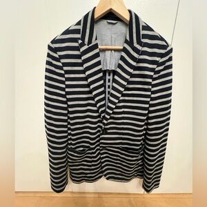 Men’s striped Zara brand blazer